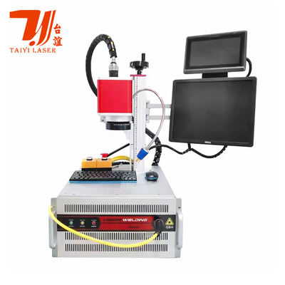 60W/100W/150W/300W 리?? 배터리 팩 용접용 QCW 섬유 레이저 용접 기계