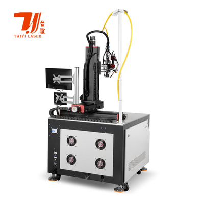 스테인리스 스틸 내시경 카테터 자동 섬유 레이저 용접 기계 1500W 2000W