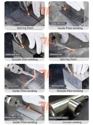 윙크 헤드 2000W 핸드 헤드 파이버 레이저 웰딩 머신 금속 스틸 철 웰딩