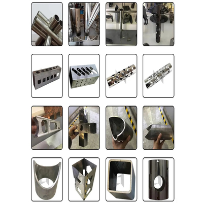 금속 소형 원형 정사 파이프 튜브를 위한 CNC 자동 섬유 레이저 절단 기계 1500W