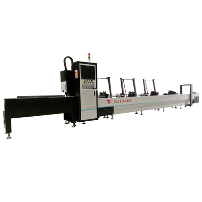 금속 소형 원형 정사 파이프 튜브를 위한 CNC 자동 섬유 레이저 절단 기계 1500W