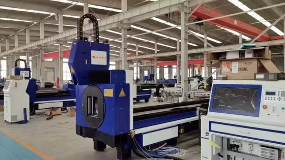 금속 소형 원형 정사 파이프 튜브를 위한 CNC 자동 섬유 레이저 절단 기계 1500W