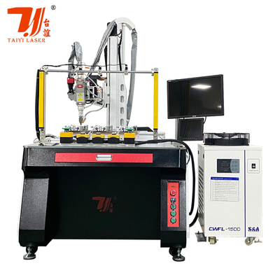 주문형 4 축 1500W 자동 레이저 용접 기계
