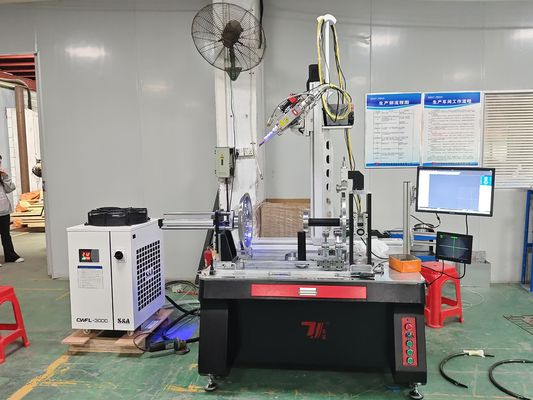 2000W 켈러 자동 섬유 레이저 용접 기계 군대의 켈러 물병