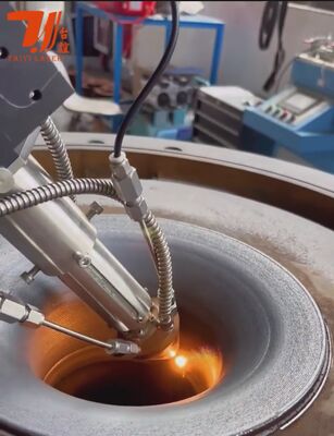 6KW 고속 CNC 레이저 클래딩 머신 셰프트 수리 및 크롬 플래팅 교체, 90% 파우더 효율