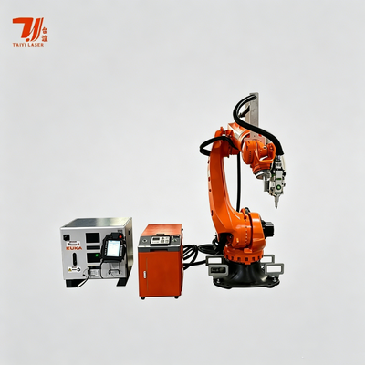 High Power 4000W IPG Laser Welder with KUKA Robotic Arm for High-Speed Mass Production Welding