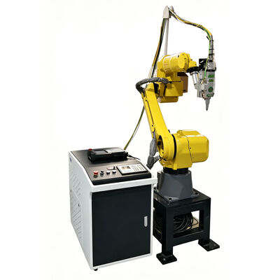 FANUC 로봇 3D 섬유 레이저 절단기 1500W-6000W 조절 전력 및 복잡한 금속 부품 제조를 위한 자동 도구 교환기