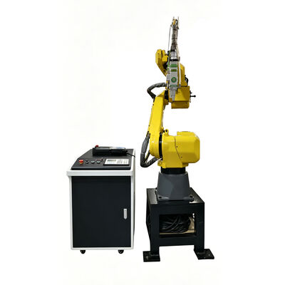 FANUC 로봇 3D 섬유 레이저 절단기 1500W-6000W 조절 전력 및 복잡한 금속 부품 제조를 위한 자동 도구 교환기