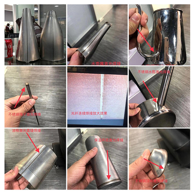 1000W - 6000W 4 축 다기능 연속 광섬유 레이저 용접 기계