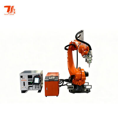1000W-6000W 6 축 Kuka 로봇 레이저 절단 기계 금속 제조