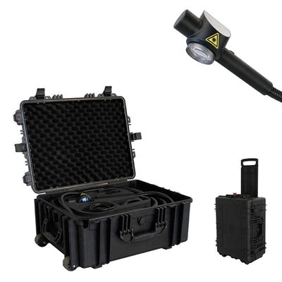 100W-500W 트롤리형 단일 모드 레이저 클리닝 머신 — 휴대용 공랭식 펄스 파이버 레이저 클리닝 장비 (금속 표면에 적합)