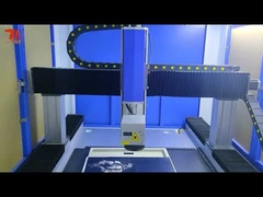 50W 100W 150W 200W 4축 맞춤형 작동 범위 폐쇄형 대형 파이버 레이저 마킹 머신