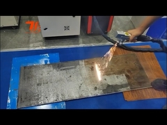 CW 파이버 레이저 녹 제거 기계 1000w 1500w 2000w 청소