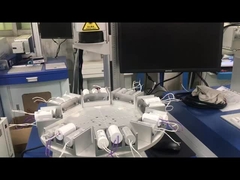 비주얼 포지셔닝 시스템 CCD 카메라와 함께 콘덴시터에 맞춤 UV 레이저 표시 기계